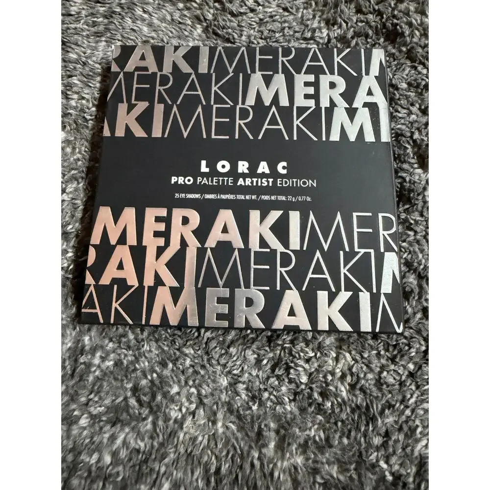 LORAC Pro Palette Artist Edition Meraki 25 Shade Eyeshadow Palette New‎ In Box